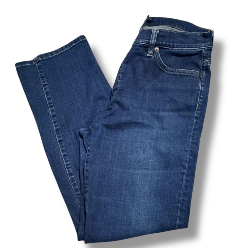 Lauren Ralph Lauren Classic Straight Blue Jeans Women’s Size 12 Dark Wash Denim